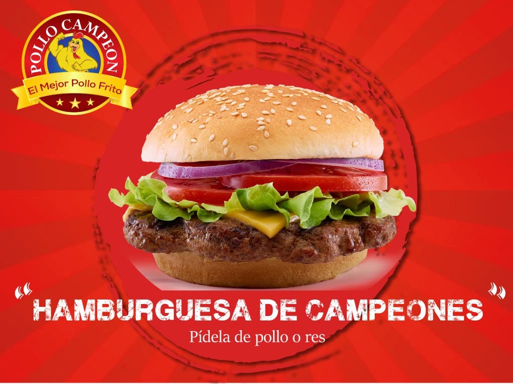 Hamburguesa + Papas + Refresco