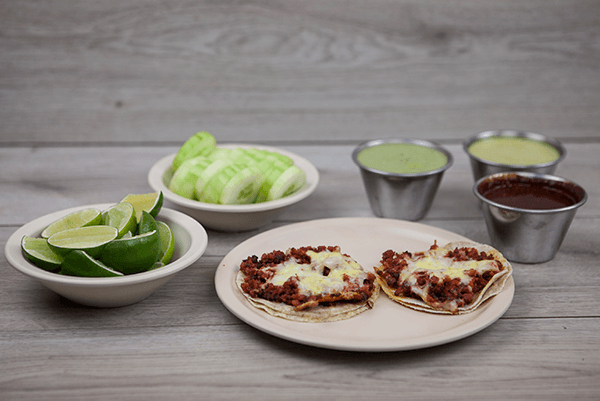 Taco de Longaniza con Queso