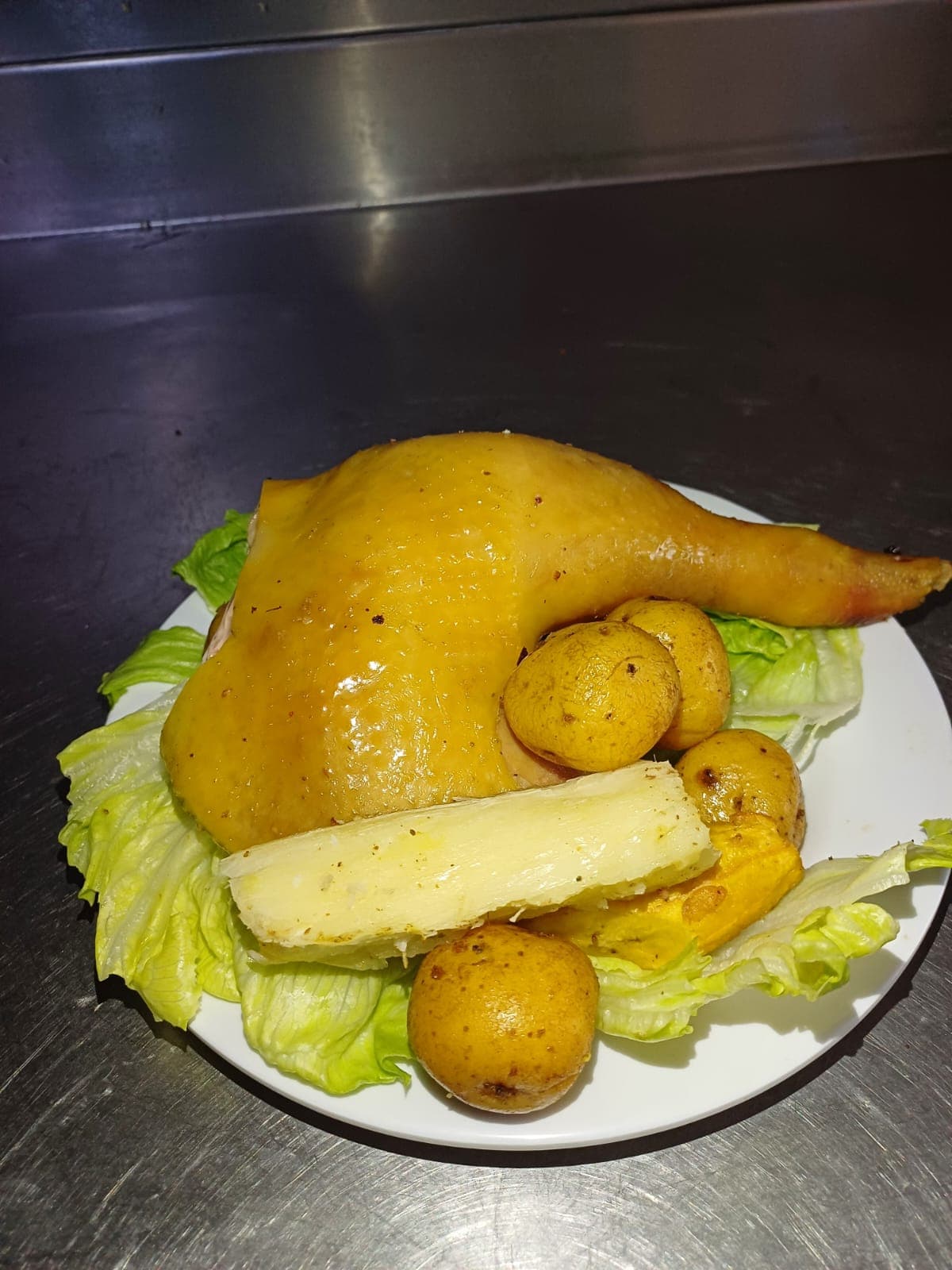 1/4 Gallina Pierna