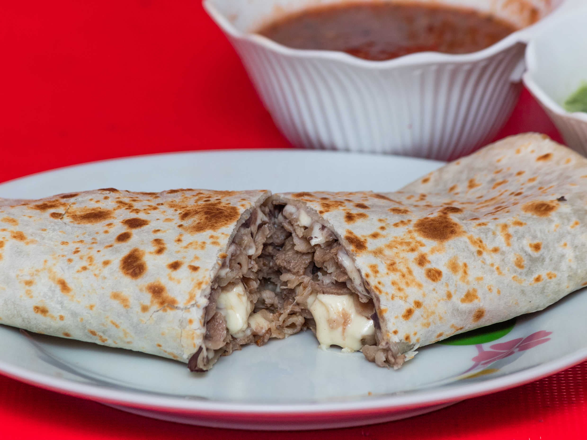 Burrito de longaniza