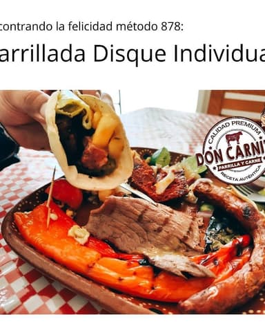 PARRILLADA DISQUE INDIVIDUAL 370GRS (1-2p)
