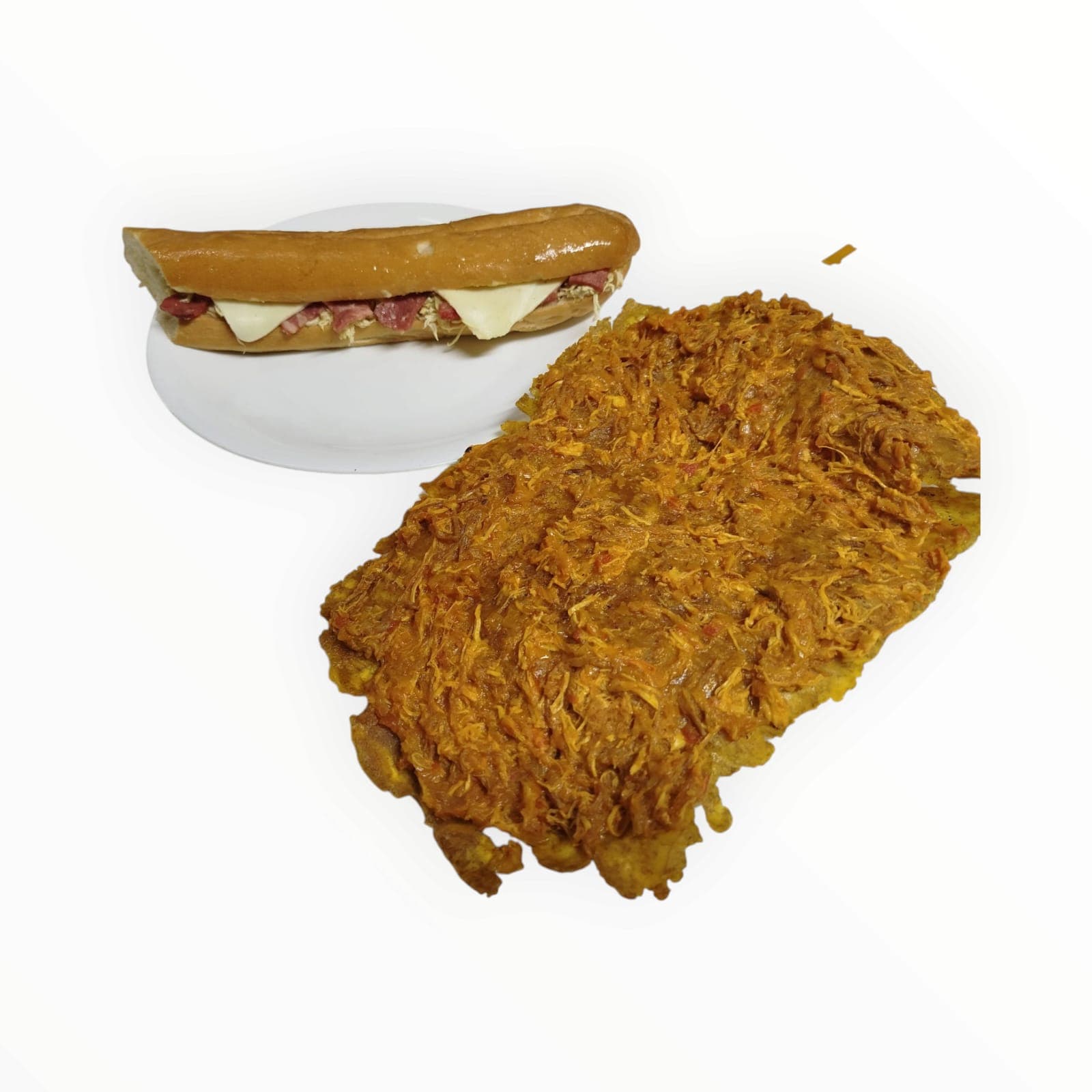 Tostón Mixto personal + Colita cubana Tocipollo