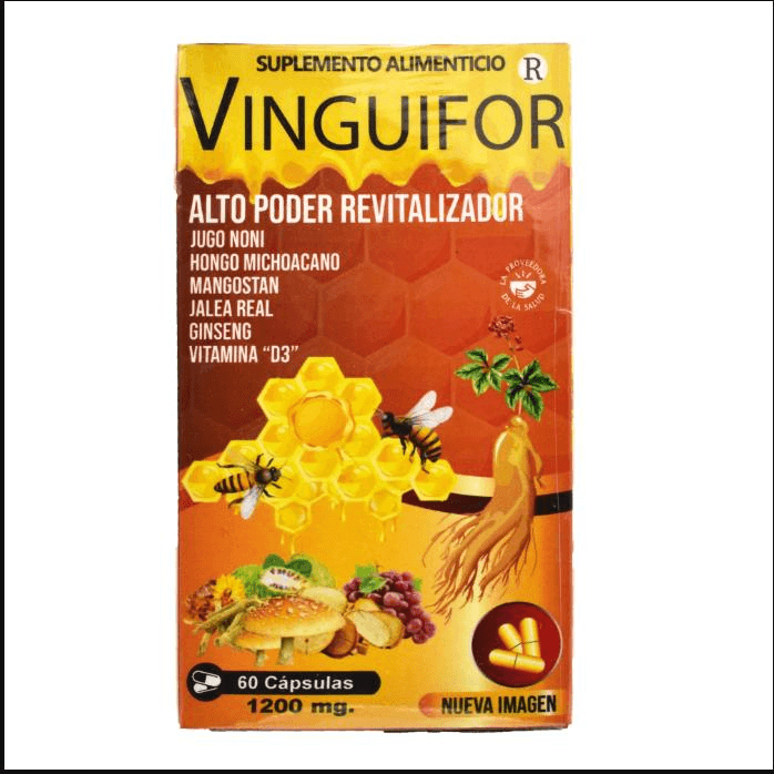 VINGUIFOR 1200 MG 60 CAP