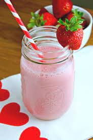 Licuado de Fresa