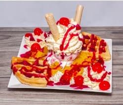 Waffle Piña