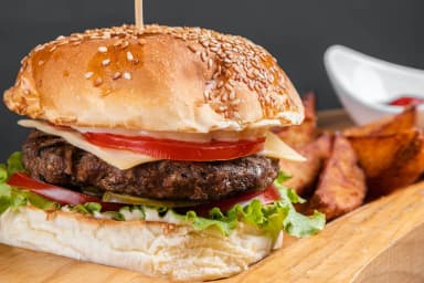 Hamburguesa con Papas