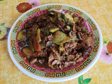 Cerdo y Res  Picante