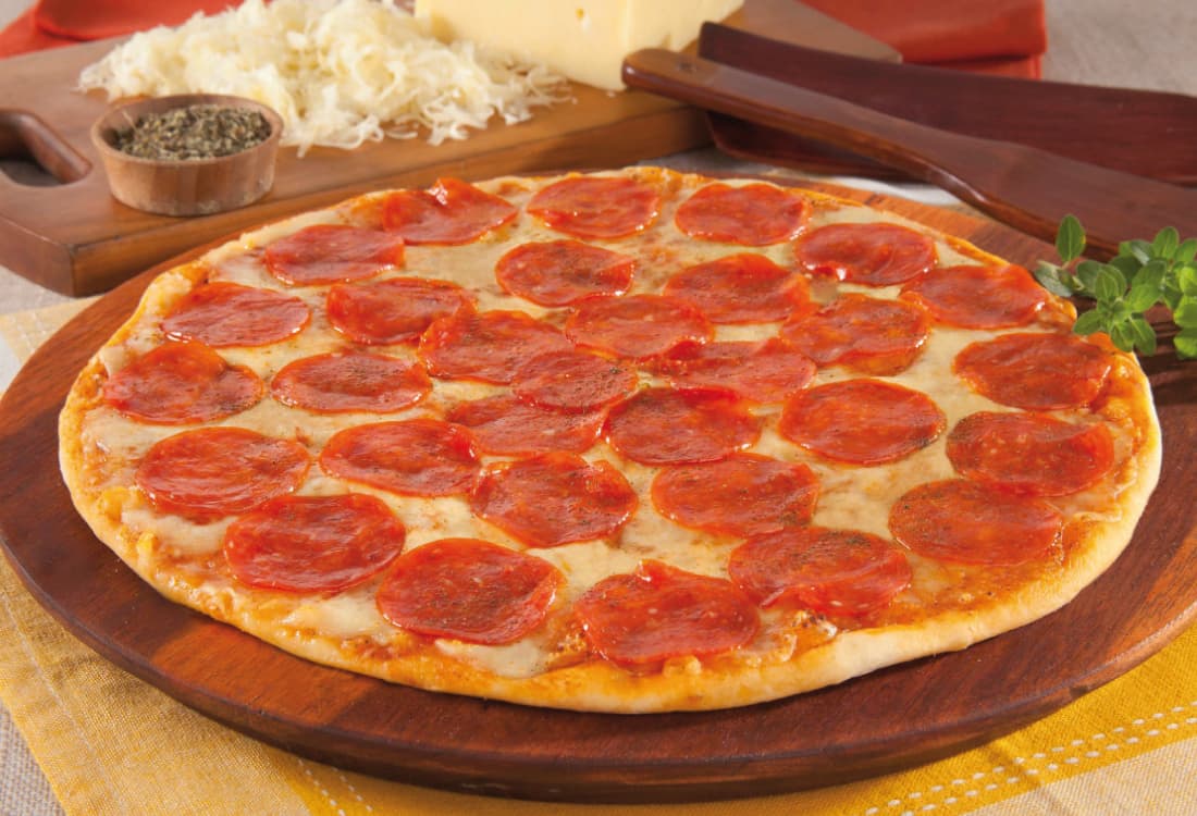 Pizza Mediana Por Mitades Promoción