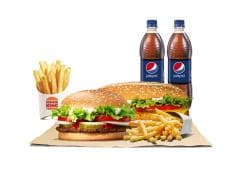 2x8,900 Combo WHOPPER® Clásico y Combo King de Pol