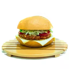 Sándwich Simple de Hamburguesa