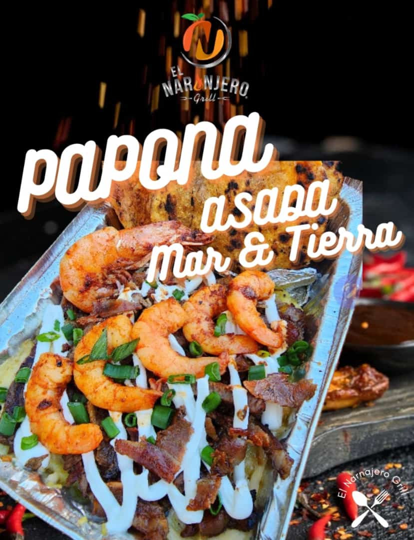 PAPONA ASADA MAR&TIERRA .600 Gr