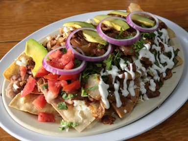 Nachos con Bistec