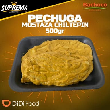 Pechuga Mostaza Chiltepin 500 gr