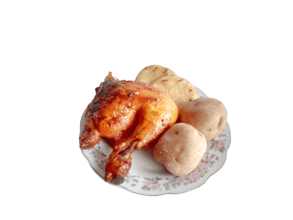 1/4 Pollo Asado