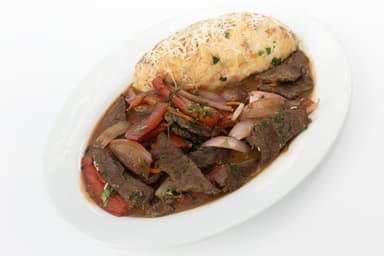Lomo al Jugo con Tacu Tacu