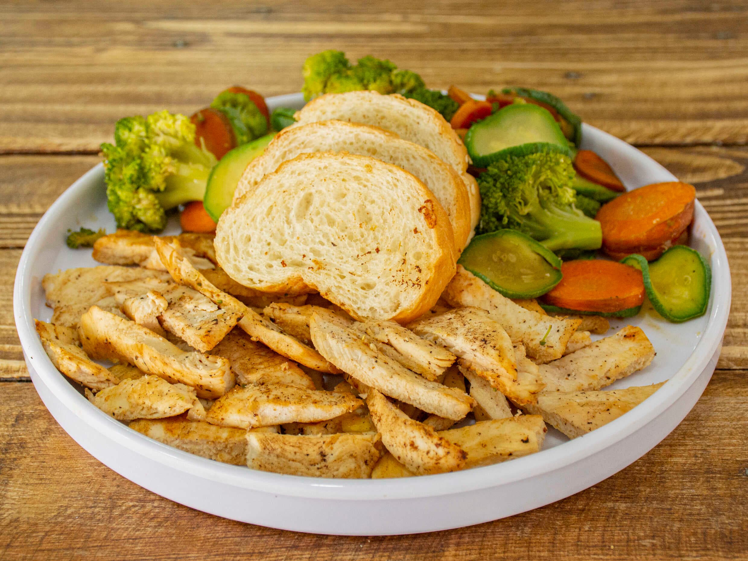 Pollo a la Plancha con Verduras