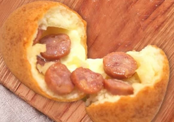 Buñuelo Relleno de Ranchero.