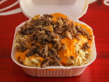 Papas a la Francesa con Carne
