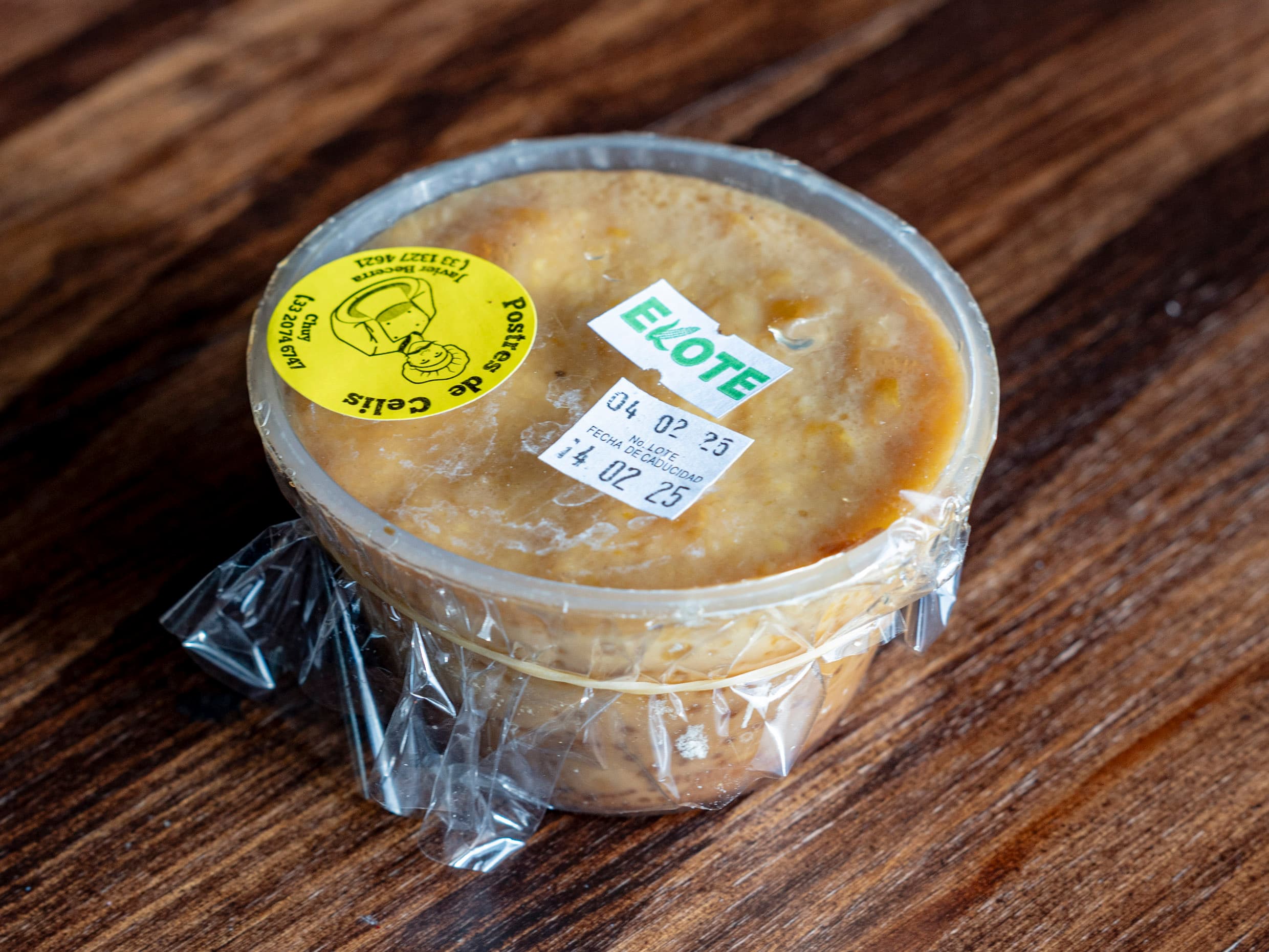 Flan de Elote