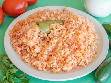 Arroz Rojo con Chile