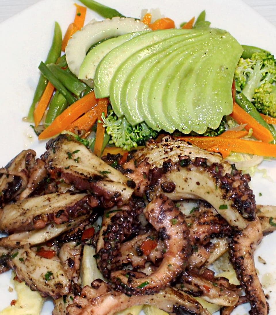 Pulpo a la parrilla