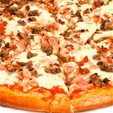 Pizza Pollo Champiñon Mediana