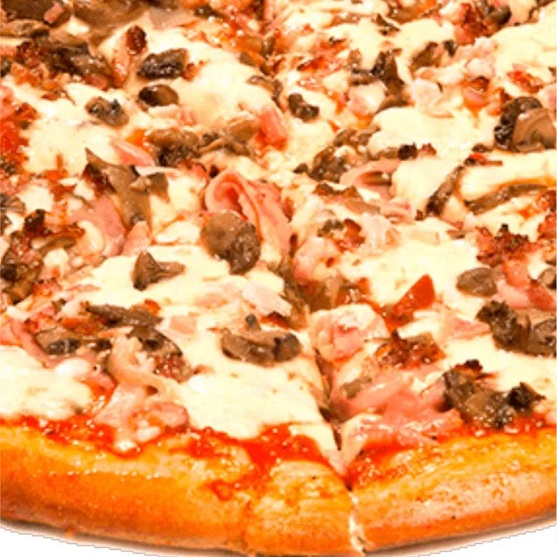 Pizza Pollo Champiñon Grande