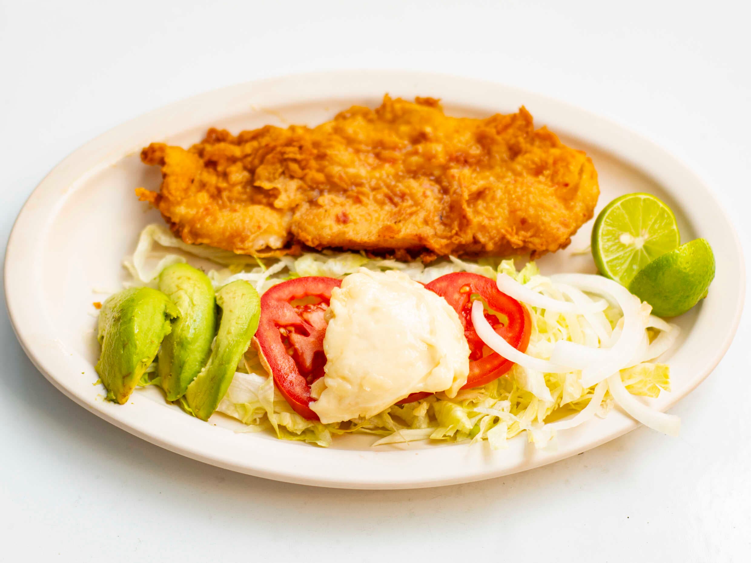 Filete de Pescado al Mojo de Ajo