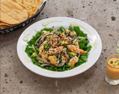 Ceviche de la Casa Mediano.