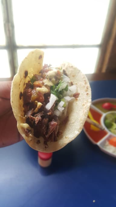 Taco de Barbacoa de Borrego