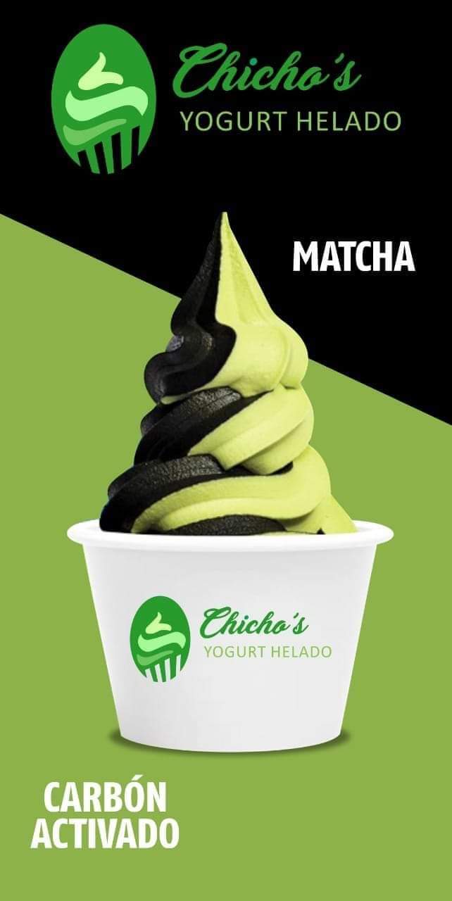 Yogurt Matcha y Carbón Activado
