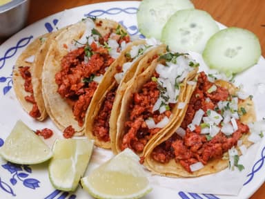Tacos de Longaniza Casera