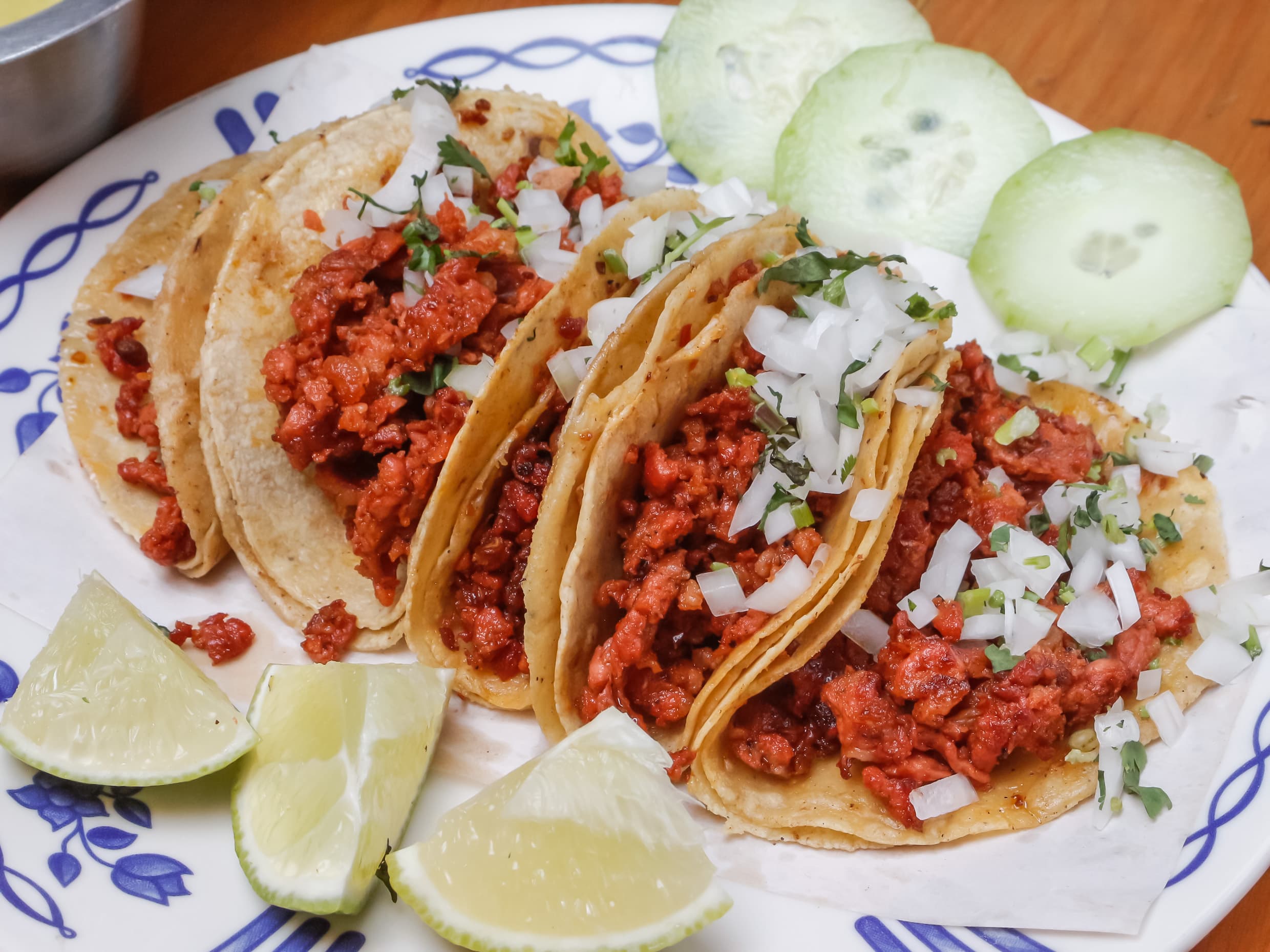 Tacos de Longaniza Casera