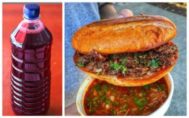 1 Tortabirria + Agua Fresca Jamaica 1Lt