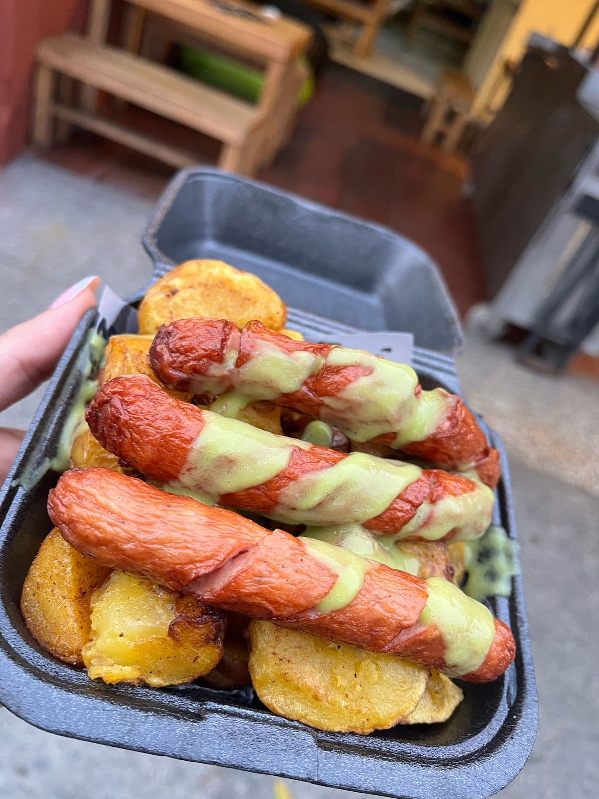 2X1 Salchi Ranchera Frita Personal