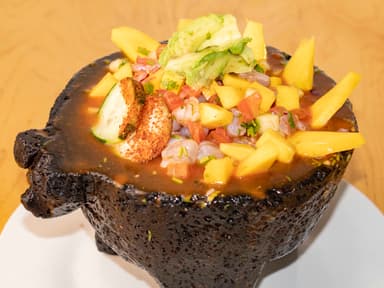 Ceviche de Camarón con Mango