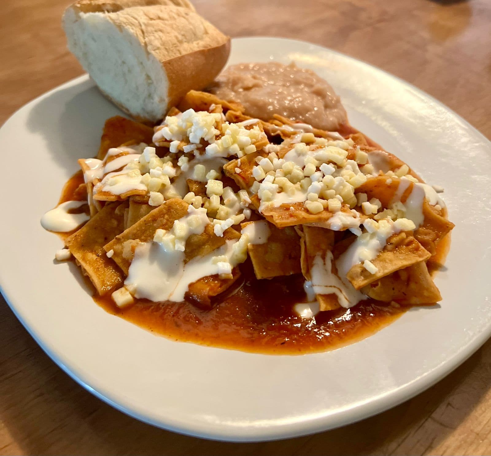 Chilaquiles Rojos