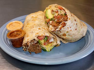Burrito asada y pollo