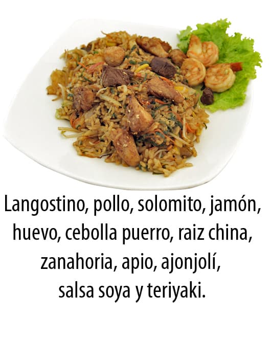 Arroz wok