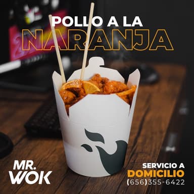 Pollo a la naranja