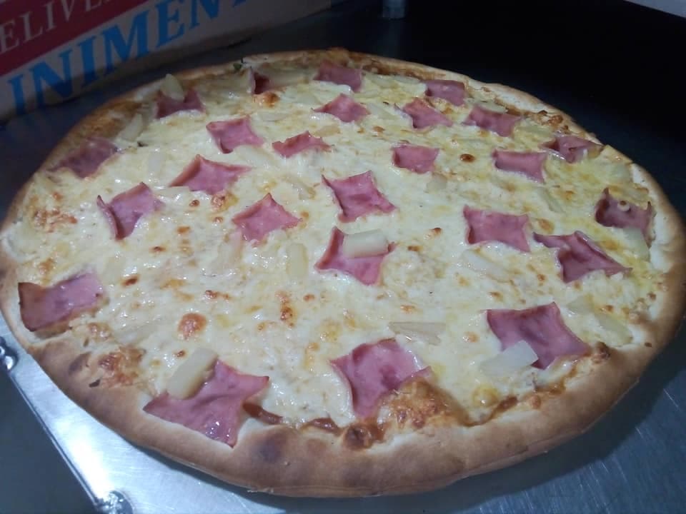 COMBO PIZZA GDE JAMON O QUESO + PAPAS GAJO