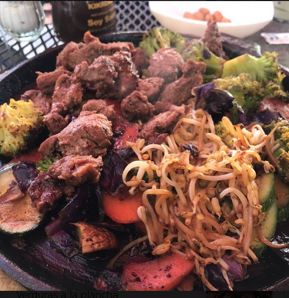 Teppanyaki con Arrachera