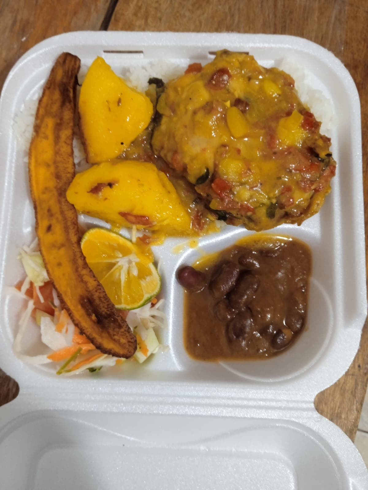 Bandeja Pollo Sudado