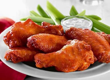 Alitas 1 Kg(Aprox.32 Alitas) en Tu Salsa Preferida