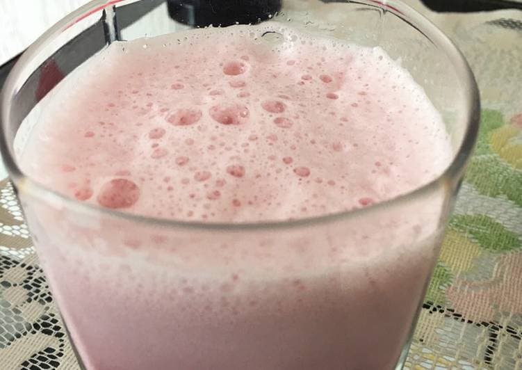 Licuado de Fresa
