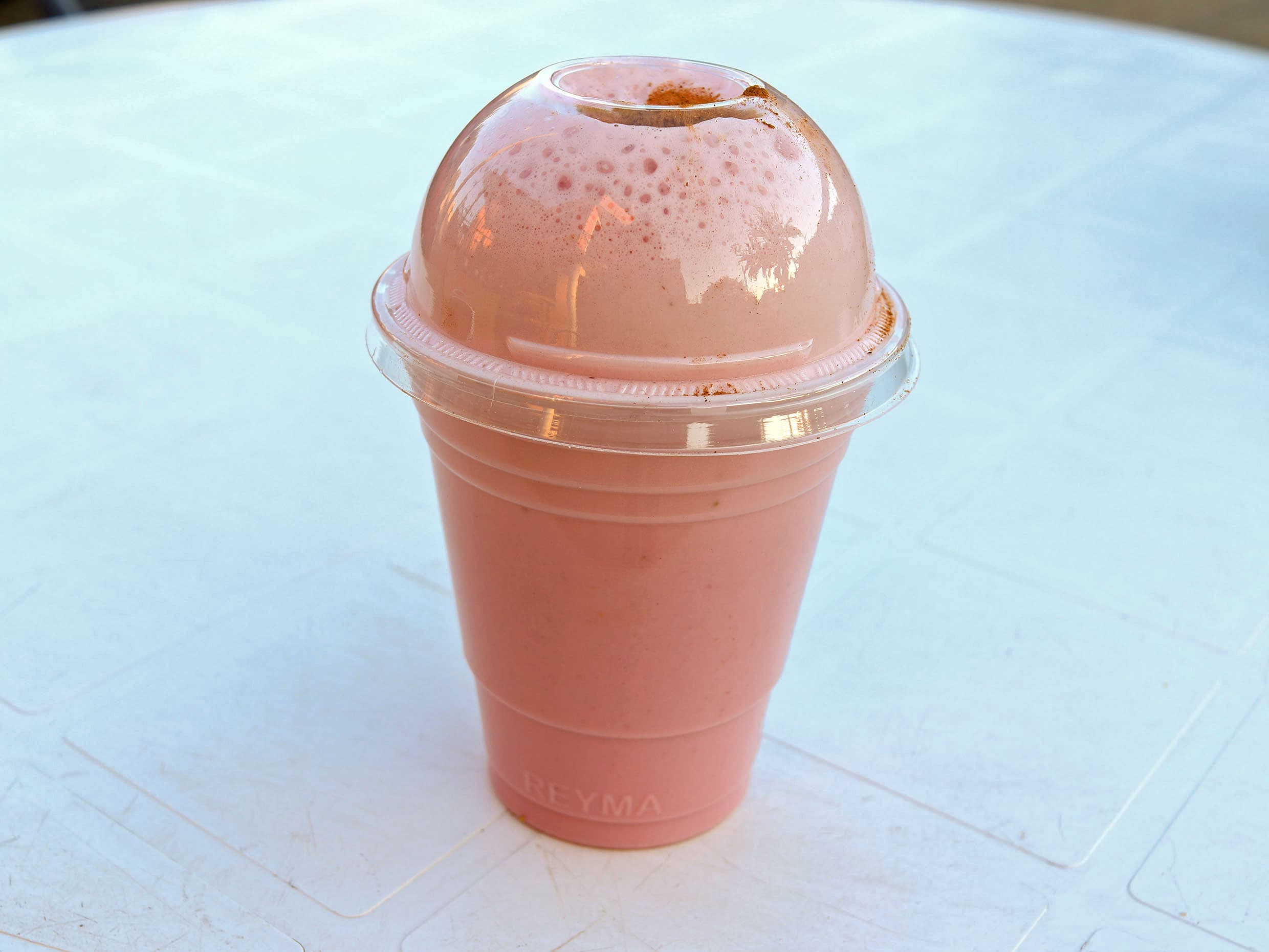 Licuado de Fresa Natural