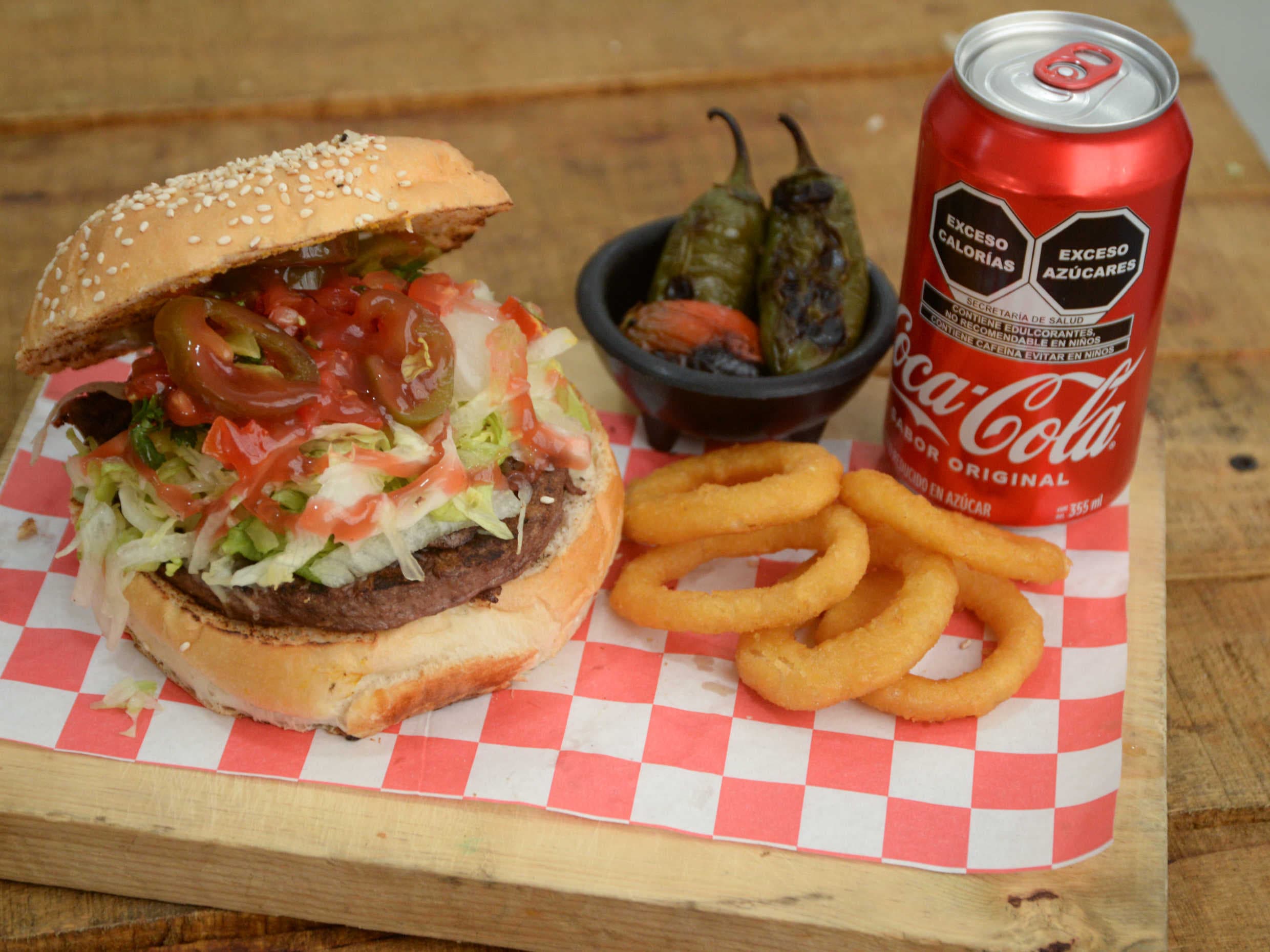 Combo Burger Aros
