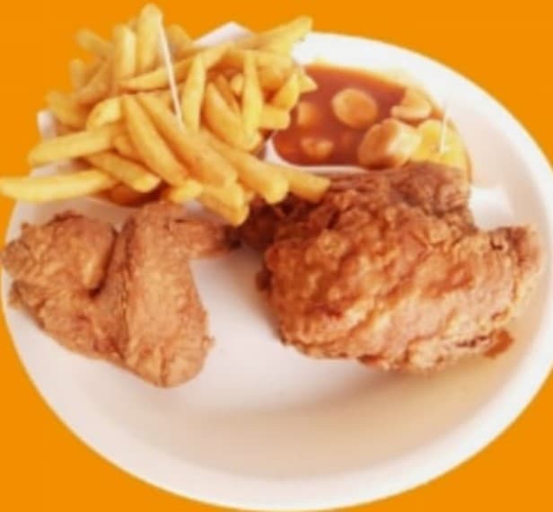 Combo-2 Piezas de Pollo + Papas + Refresco