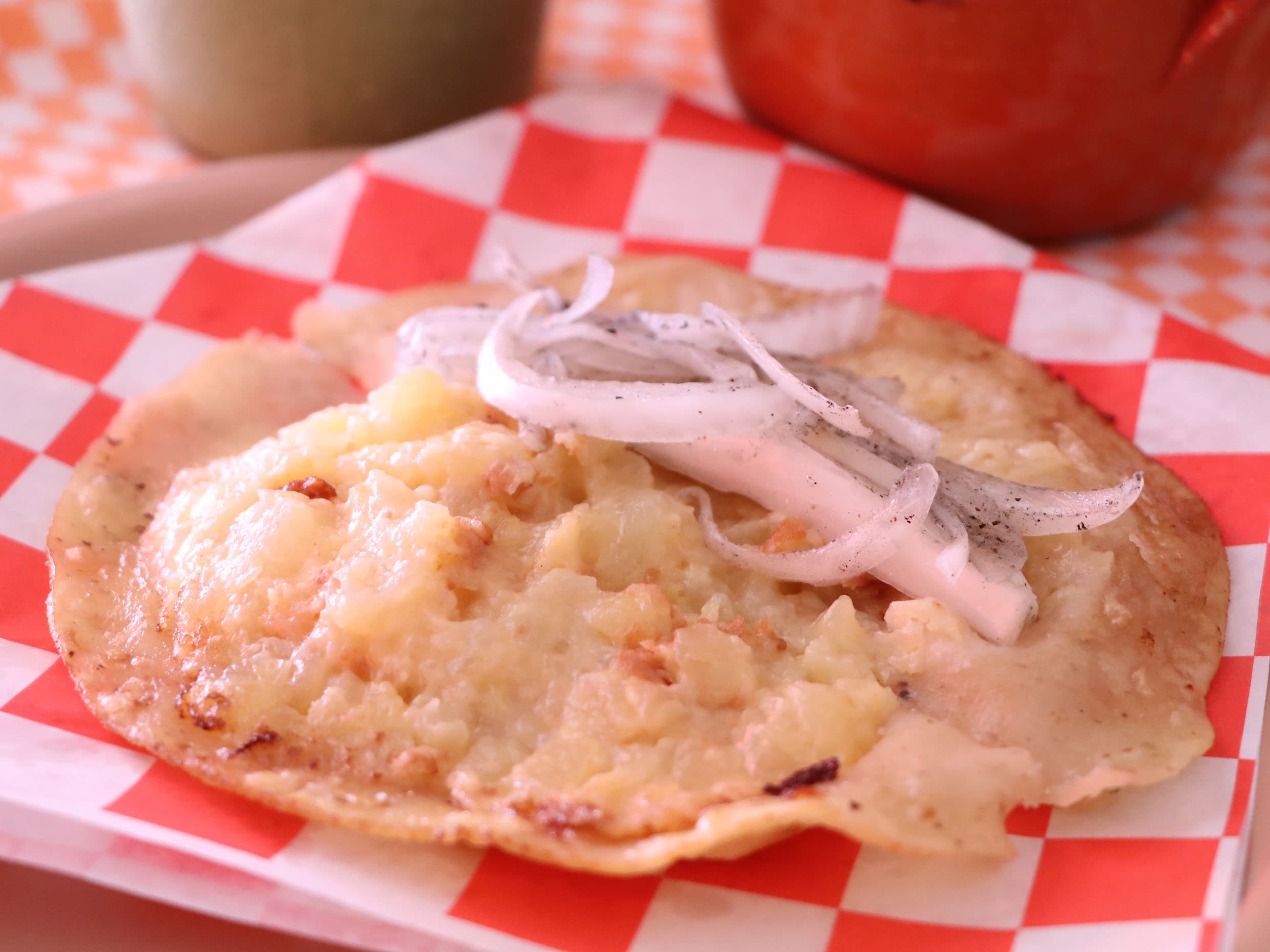 Taco de huevo