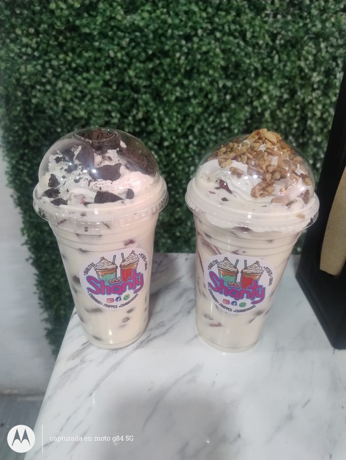 Fresas con Crema Vaso Grande